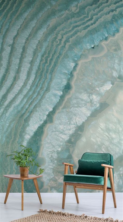 Blue Agate Wallpaper Mural Hovia Modern Wallpaper Designs Modern