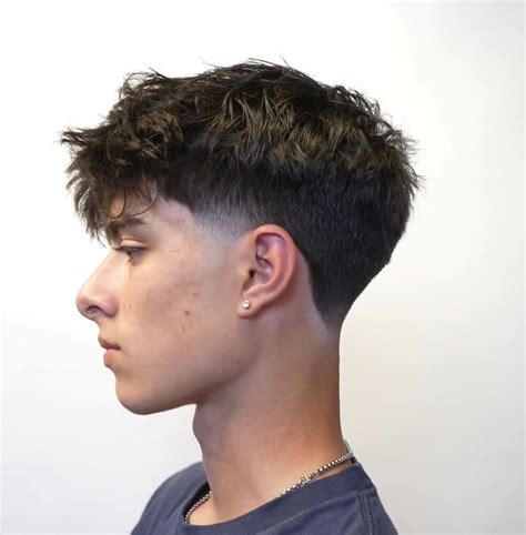 [35 + ideas] textured fringe | Men haircut curly hair, Taper fade short