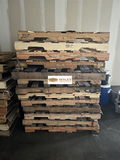 48x40 Reconditioned Grade B #2 Pallets - Chico, CA - Wiley Pallet