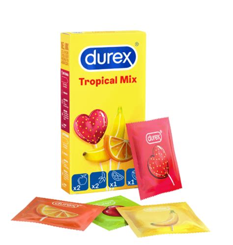 Durex Tropical Mix 6 Preservativi Superfarmait