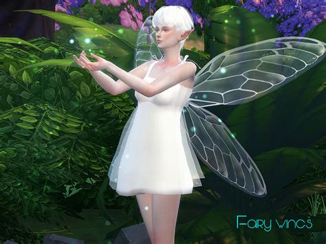 The Sims Resource S Club Ll Ts4 Fairy Wings 01