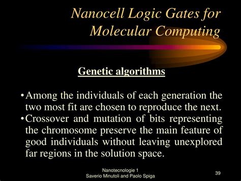 Ppt Nanocell Logic Gates For Molecular Computing Powerpoint