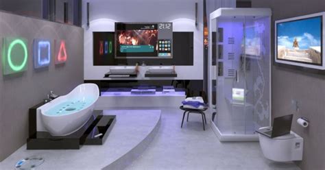 21 Futuristic Bathroom Designs Stick Out Bright Visualization House