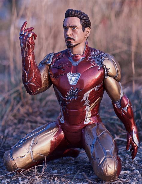 Marvels Iron Man Snap 3d Figure 3d Model Stl Files Etsy Australia