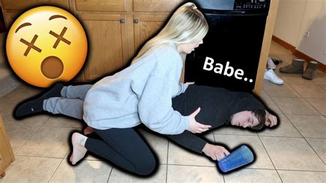 Pass Out Prank On My Girlfriend Youtube