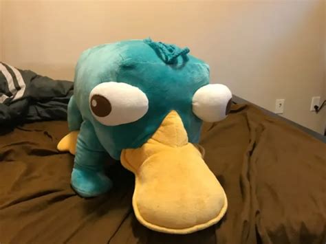 Disney Store Perry The Platypus Jumbo Large Plush Phineas And Ferb 37