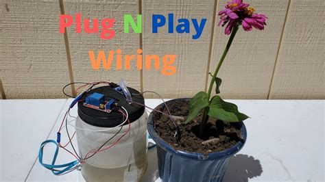 Simple Automatic Plant Watering System Diy Youtube