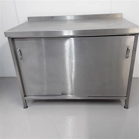 Commercial Used Stainless Cabinet 120cmw X 70cmd X 89cmh