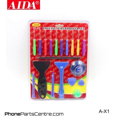 Aida Ad X1 Screwdriver Repair Set Phone Parts Displays