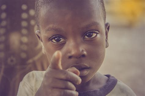 Black Child In Africa Royalty Free Stock Photo
