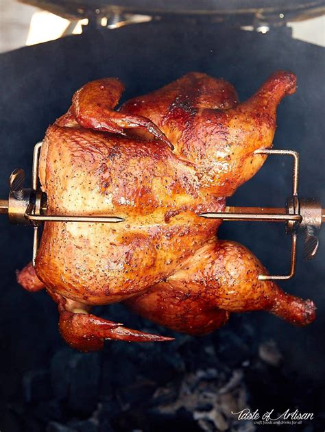 How To Make Rotisserie Chicken On A Grill Taste Of Artisan