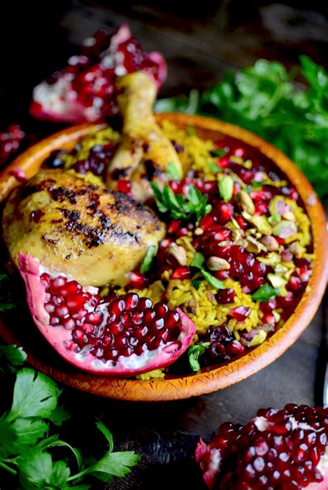Persian rice spice translates to, 'advieh berenj.' this advieh is a blend of five warm spices: Yammie's Noshery: Persian Honey Glazed Chicken and Jeweled ...