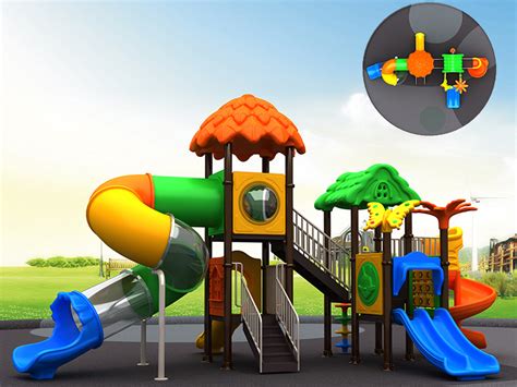 Customized Kids Playground Outdoor Slide Equipment Child Rides