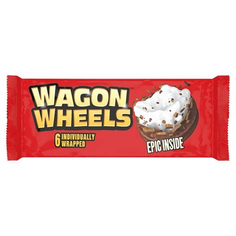 Wagon Wheels Original Biscuits X6 £125 Compare Prices