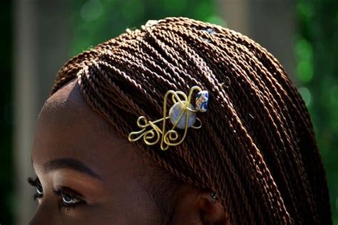 Afrocentric Brass Hair Pinsafrican Hair Accessorieshandmade