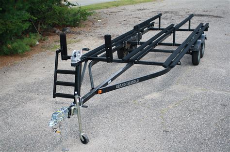 Pt20 Single Axle Pontoon Boat Trailer Ph