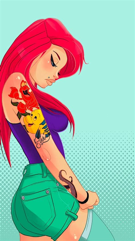 Hipster Ariel in 2020 | Hipster ariel, Hipster drawings, Anime