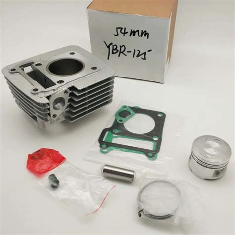 54mm Bore Ybr125 Cylinder Kit For Motorcycle Engine Parts With Cylinder