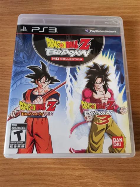 Dragon Ball Z Budokai Hd Collection Sony Playstation 3 Ps3 Complete