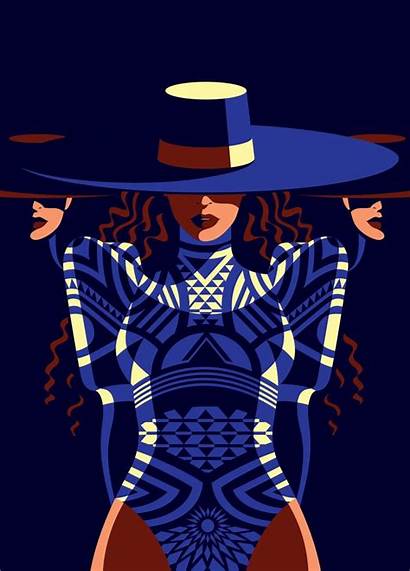 Beyonce Malika Favre Lemonade Formation Illustration Yorker