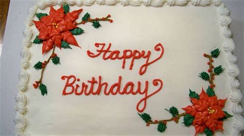 At cakeclicks.com find thousands of cakes categorized into thousands of categories. Christmas Birthday Cake - YouTube