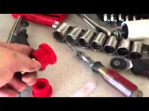 Can you post a picture of the bushing on the link? DIY: MK4 VW Poly Control Arm Bushings - YouTube