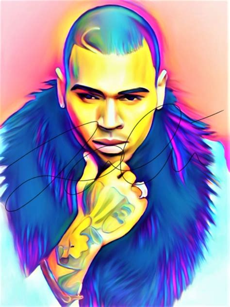 Chris Brown Cartoon Drawing At Explore Collection
