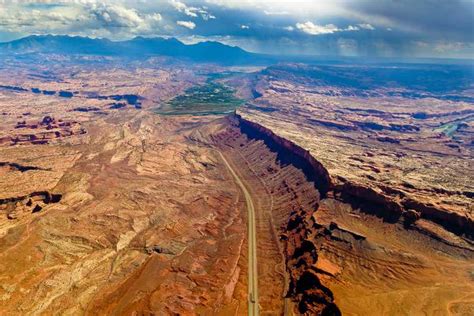 Canyonlands And Arches National Park Voo Panorâmico De Avião