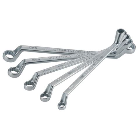Craftsman 5 Piece Metric Offset Box End Wrench Set In The Combination