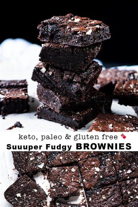 There's nothing more satisfying than this dessert. (1g net carb!) Suuuper Fudgy Gluten Free, Paleo & Keto Brownies. The ideal quick and easy low ...