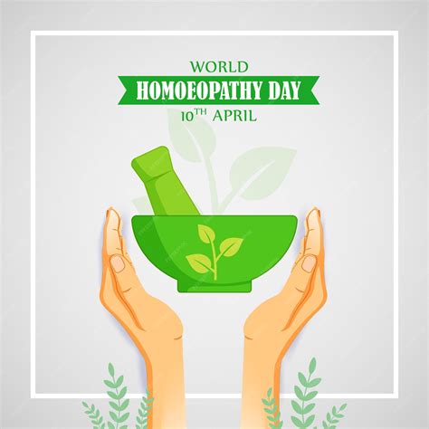 Premium Vector Vector Illustration For World Homeopathy Day