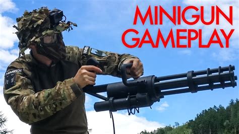 Airsoft Minigun Destroys Everyone Youtube