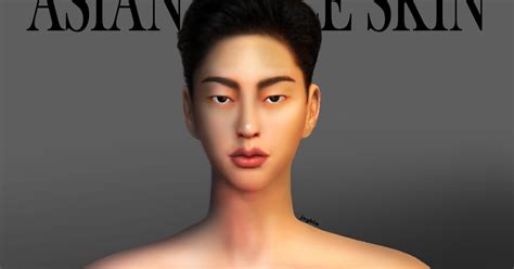 Sims4 Asian Male Skin 심즈4 남자스킨 가지
