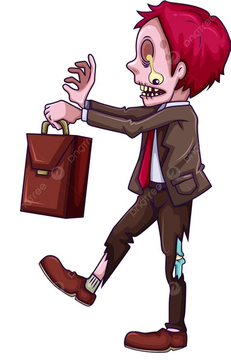 A Working Zombie Walking Witchcraft Religion Vector, Walking