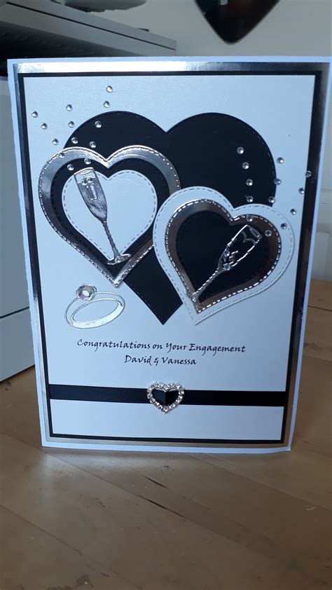 Engagement Card Handmade And Personalised