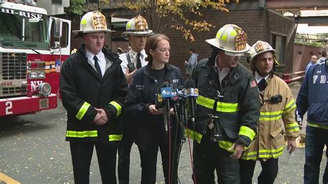 Fdny Officials Hold Press Conference After Midtown High Rise Fire