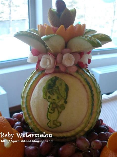 Garnishfoodblog Fruit Carving Arrangements And Food Garnishes Kids