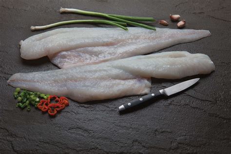 Locally Caught Fresh Cod Fillets Channel Fish Products