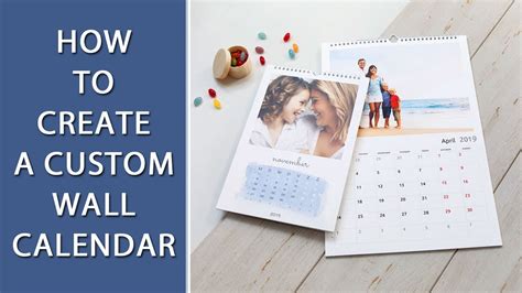 How To Create A Custom Wall Calendar 📆 200 Calendar Templates Youtube