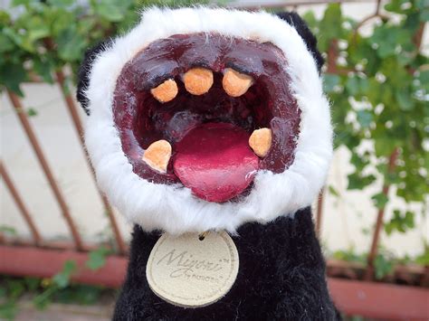 Horror Panda Ooak Creepy Plush Spooky Panda Cute Panda Toy Etsy