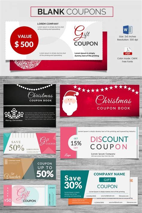 48 Coupon Voucher Design Templates Psd Ai Indesign Free Coupon