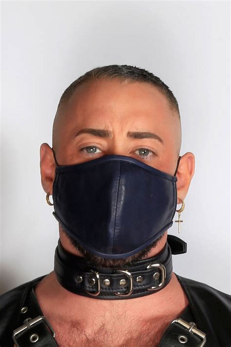 Leather Face Mask Kb Men Online Gay And Fetish And Sexy Wear