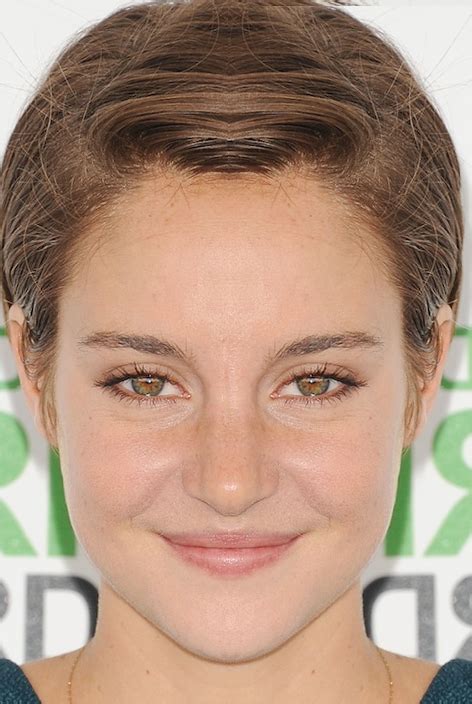 Shailene Woodley With A Symmetrical Face Pics