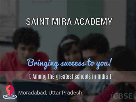 Saint Mira Academy School Moradabad Reviews Admissions Fees And