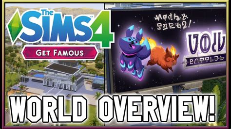Del Sol Valley Overview The Sims 4 Get Famous Youtube