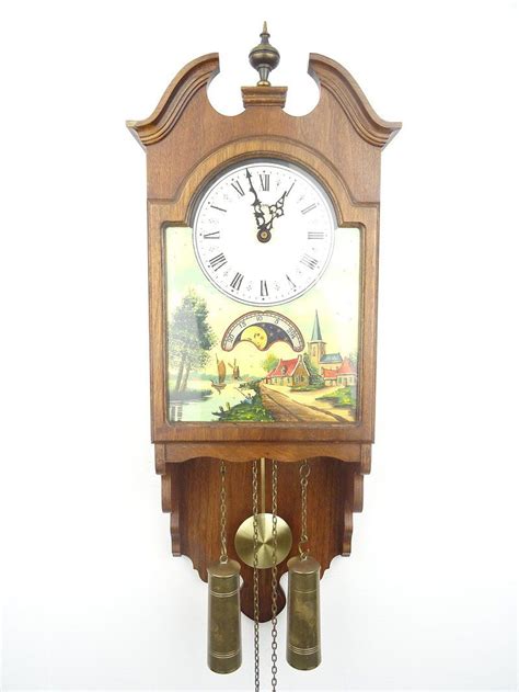 We Offer This Antique Vintage Dutch Wall Clock Vintage Mantel Clock