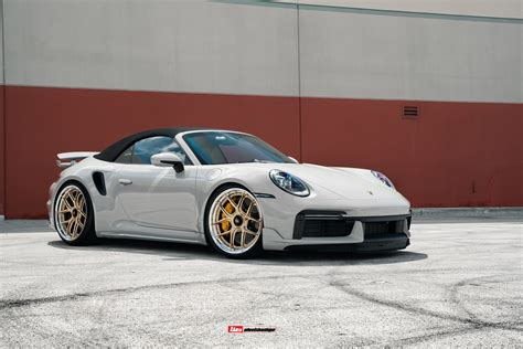 Porsche 992 Turbo S Cabriolet On Hre S101sc Gallery Wheels Boutique