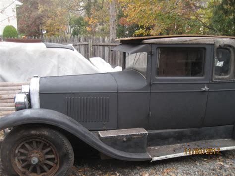 1926 Cadillac 2 passenger opera coupe golf club door. Very ...