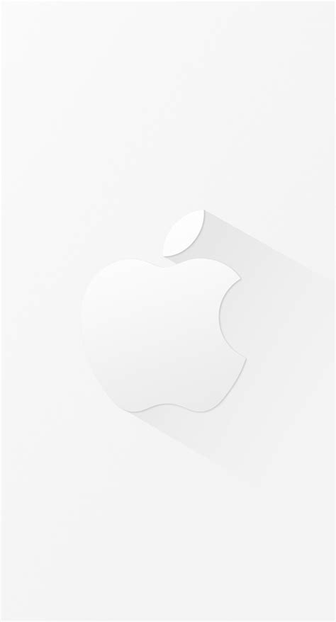 Cool White Apple Logo Wallpapersc Iphone7plus