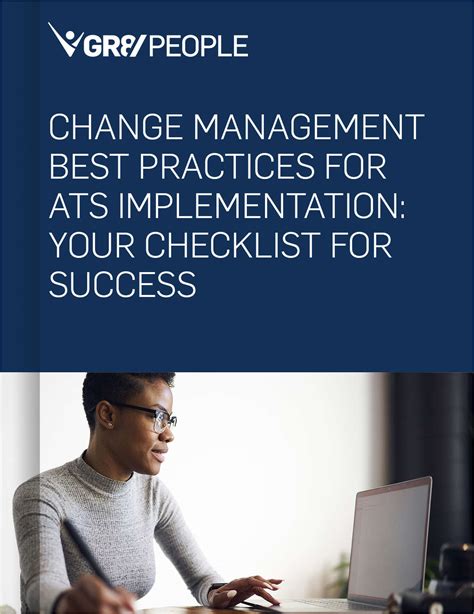 Change Management Best Practices For Ats Implementation Free Checklist